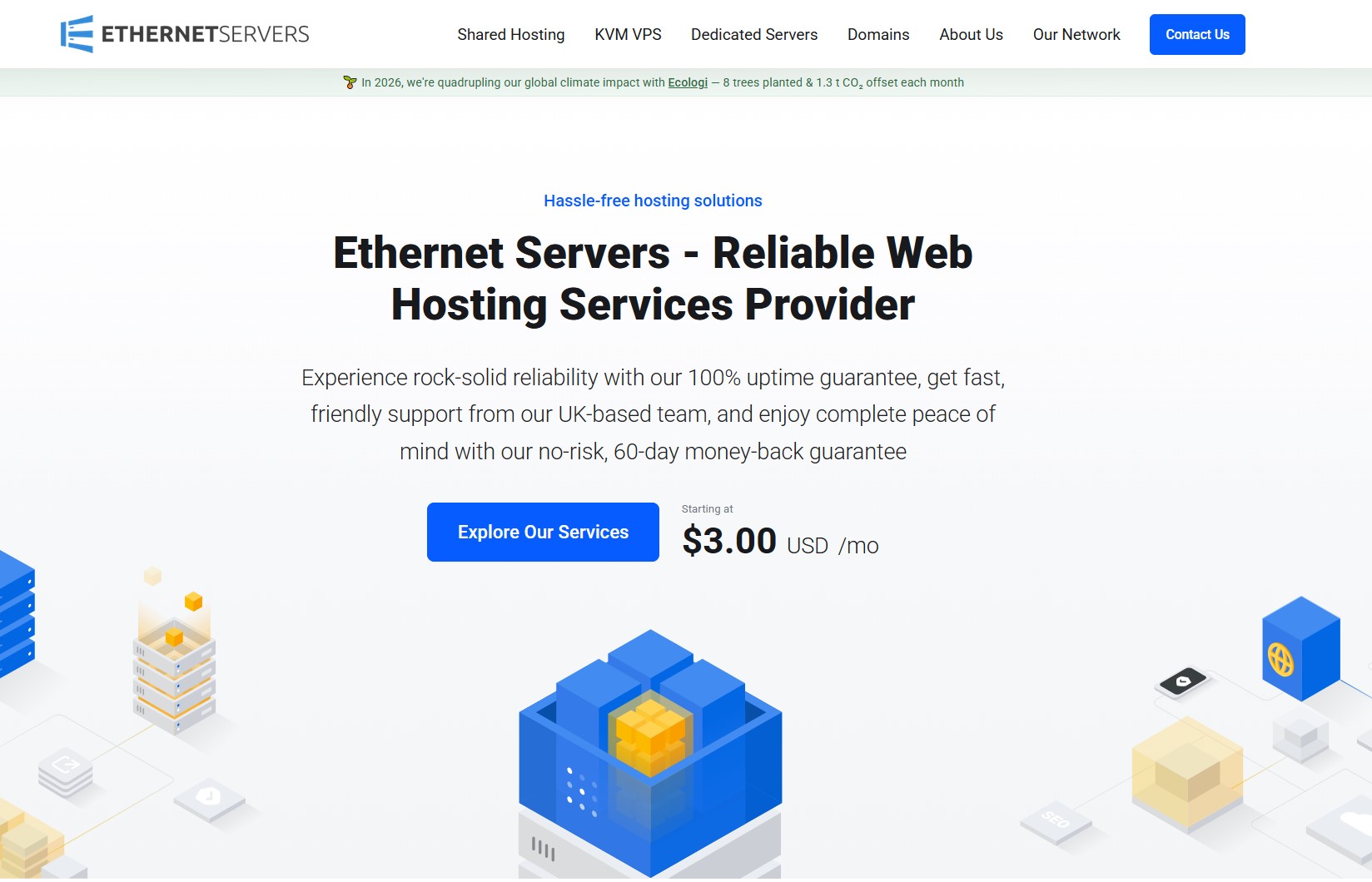 ethernetservers homepage