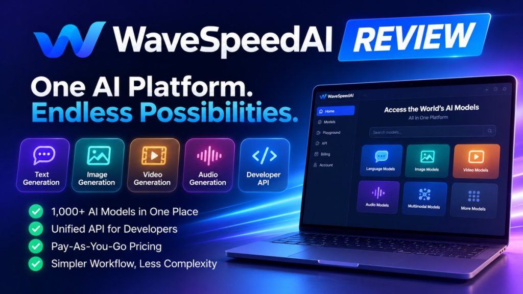 WaveSpeedAI review - AI platform for images, video and APIs